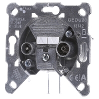 Image of GEDU 20 - Antenna loop-through socket for antenna GEDU 20