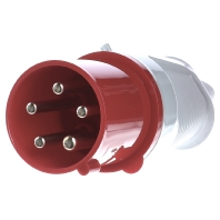 Image of 260 - CEE plug 63A 5p 6h 400 V (50+60 Hz) red 260
