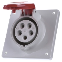 Image of 512 - CEE-Panel socket 16A 5p 6h 512