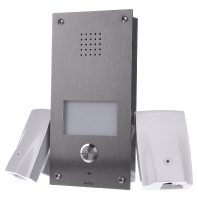 Image of 5601 - Door loudspeaker 1-button silver 5601