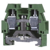 Image of WKI 16 SL/35/V0 - Ground terminal block 2-p 12mm WKI 16 SL/35/V0