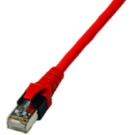 05300583 - Patch cable halogen-free red PPK6A Cat6A-ISO 4P26 S/FTP 2xRJ45 0.5m