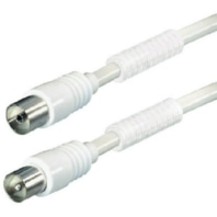 05700067 - Antenna connection cable PAAK W1 BZT-CE 90dB white 1m