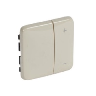 776686 - Rocker touch dimmer 400/600W Creo almond white