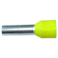 05101091 (100 Stück) - Ferrules 6.0qmm/12mm PAEH 600/12 yellow insulated VE100, 05101091 - Promotional item