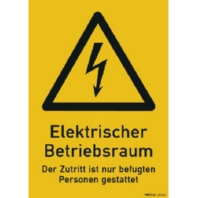 05102159 - Warning sign electrical operating room PWSEB (210x297mm)