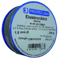 05102883 - Electronic solder lead-free 1.5mm PELB15 (250 g)