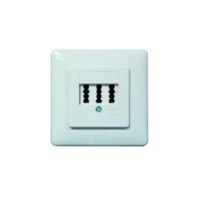 05300532 - Telephone socket UP 2x6/6NF/F rw PTAE