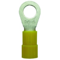 05103876 (50 Stück) - Crimp cable lug PQKR 4.0-6.0/M6 yellow