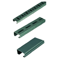 05104379 (2 Meter) - C profile rail PCPS11G slot 11 perforated (ME=MTR!), 05104379 - Promotional item