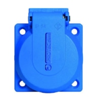 05105419 - Built-in socket SCHUKO blue IP54 PSES 54