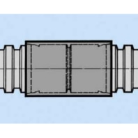 7710004 - Connection sleeve DN40 for HEKAPLAST with lock