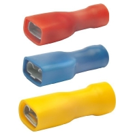 720V (100 Stück) - Flat receptacle 6.3x0.8mm 0.5-1qmm fully insulated VZ, 720V - Promotional item