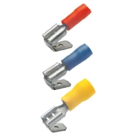 730AZ (100 Stück) - Flat receptacle 6.3x0.8mm 1.5-2.5qmm insulated VZ with branch, 730AZ - Promotional item