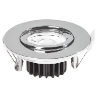 7008116 - LED recessed ceiling spotlight LB22 EDOS flat swiveling chrome 520lm 3000K, 7008116 - Promotional item