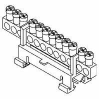 2020202 (10 Stück) - Feed-through terminal block 2020202