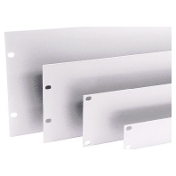 44010105 - Dummy panel sheet steel 1U 19 Zoll RAL7035, 44010105 - Promotional item