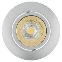 1856756113 - LED recessed ceiling spotlight ECO Flat 8W chr-matt 4000K 38°, 1856756113 - Promotional item