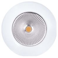 1856806023 - LED recessed ceiling spotlight ECO Flat IP44 8W matt white 3000K 38°, 1856806023 - Promotional item