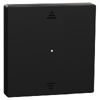 MEG5215-0403 - Cover plate for venetian blind black, MEG5215-0403 - Promotional item