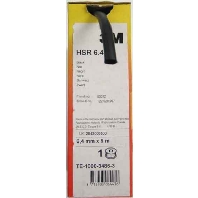 HSR 6,4/3,2 sw - Shrink tubing 6,4/3,2mm black HSR 6,4/3,2 sw