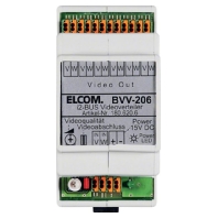 1806206 - Video distributor BVV-206 i2-BUS with 6 outputs, 1806206 - Promotional item