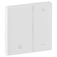 754890 - Cover VLIFE touch dimmer ultra white, 754890 - Promotional item