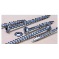 8x100 (100 Stück) - Flat head screws TX40 with end mill, stainless steel A2, 8x100 - Promotional item