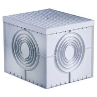 DX59901 - Underground box plastic with cover 550X550X520 grey, DX59901 - Promotional item