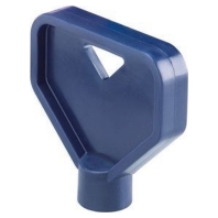 GW46522 - Plastic triangular key, GW46522 - Promotional item