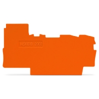 2002-7292 (25 Stück) - End plate and intermediate plate for 2.5/4qmm orange 2-wire, 2002-7292 - Promotional item