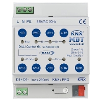 SCN-DA641.04 - DALI Control 64 Gateway, 4SU MDRC, SCN-DA641.04