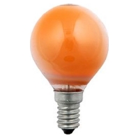 40264 - Bulb drop E14 230V 15W orange, 40264 - Promotional item