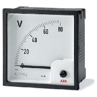 VLM-1-250/72 - Voltmeter for installation 0...250V VLM-1-250/72