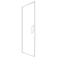 AT24A - Door for cabinet 300mmx370mm steel AT24A