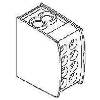 XHKB1254 - Power distribution block 1-p screw clamp XHKB1254