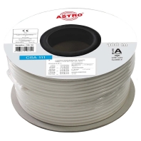 CSA 111 R100 ECA (100 Meter) - Coaxial cable white CSA 111/100 ECA