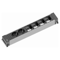 916.025 - Socket outlet strip black 916.025