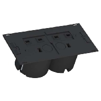 929.004 - Socket outlet strip black 929.004