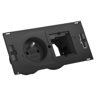 929.032 - Socket outlet strip black 929.032