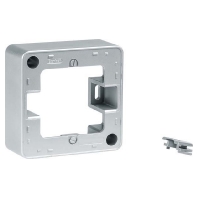 10296084 - Surface mounted housing 1-gang aluminium 10296084