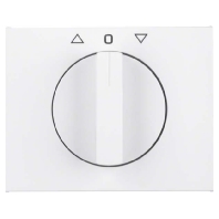 1077710900 - Cover plate for venetian blind white 1077710900