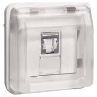 14093512 - RJ45 8(8) Data outlet Cat.6 white 14093512