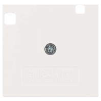 149609 - Cover plate for switch white 149609