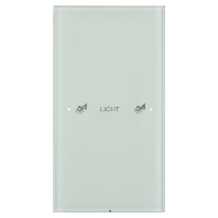 75141150 - EIB, KNX touch sensor 2-fold, 75141150