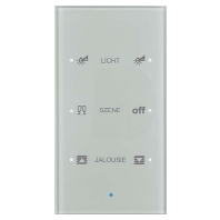 75143134 - EIB, KNX touch sensor 6-fold, 75143134