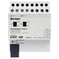 75312008 - EIB, KNX switching actuator 2-ch, 75312008