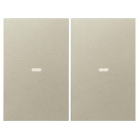 80960373 - Cover plate for switch stainless steel 80960373