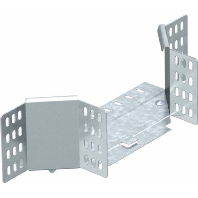 RAA 130 FT - Add-on tee for cable tray (solid wall) RAA 130 FT