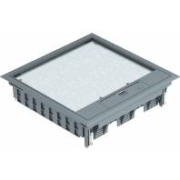 GES9-3B U 7011 - Installation box for underfloor duct GES9-3B U 7011